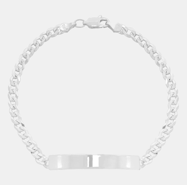 Esclava Unisex .925 Barbada 21cm 5.4mm 13.2gr
