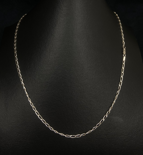 Cadena Eslabones en Plata .925 3.7mm 8.8gr 50cm
