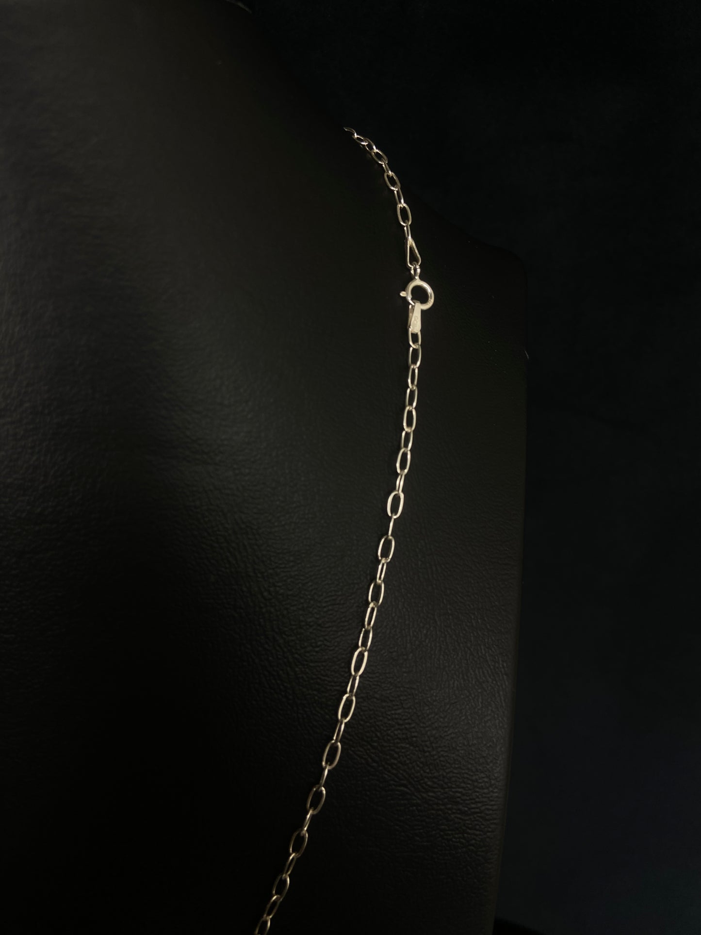 Cadena Unisex Tejido Eslabón 2mm 3.1gr Plata .925 55cm