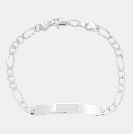 Esclava Unisex de Plata 925 Eslabones 4mm 5.2gr 16.5cm