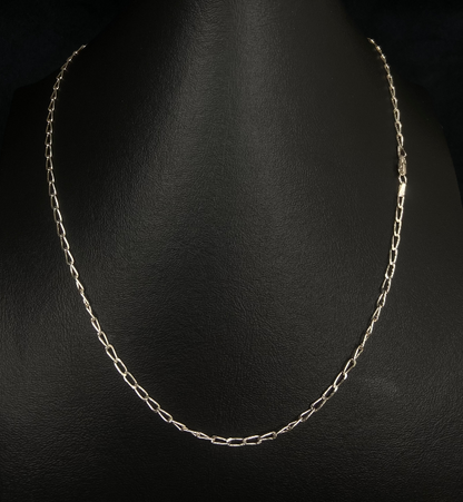 Cadena Eslabones en Plata .925 3.7mm 8.8gr 50cm
